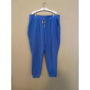 Figs Technical Collection Blue Scrub Pants Woman’s Size XXL FLAWS